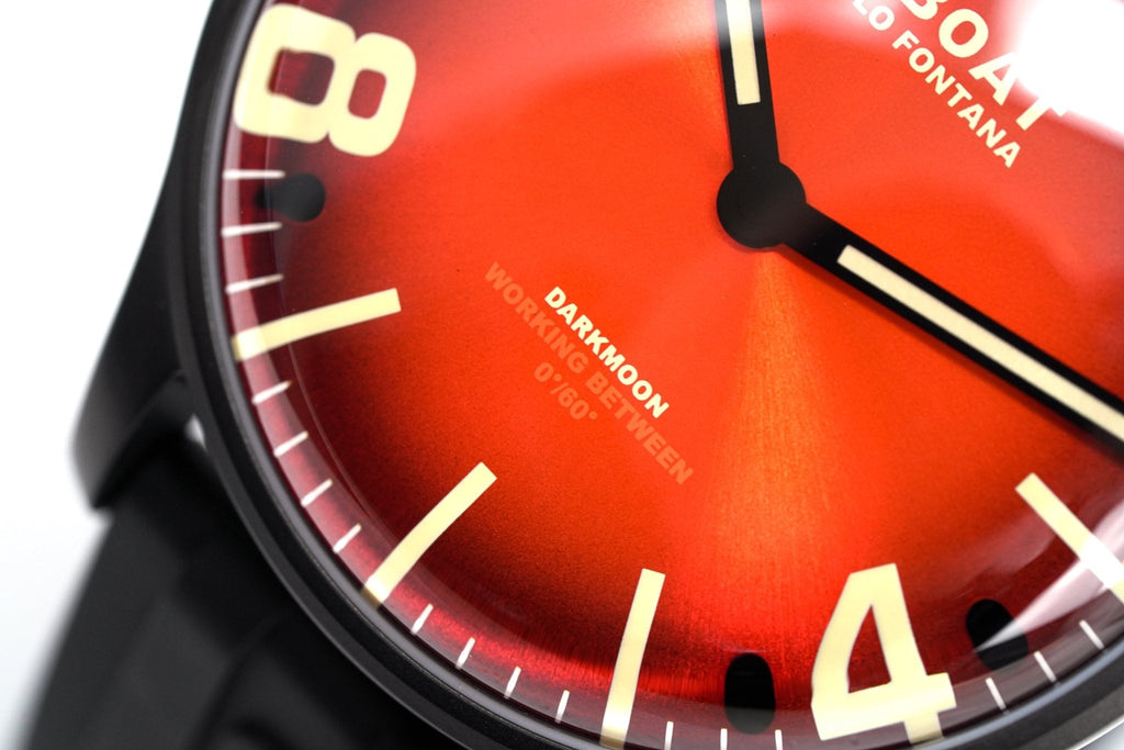 U-Boat Men’s Watch 45mm Darkmoon Soleil Oil Immersion Red