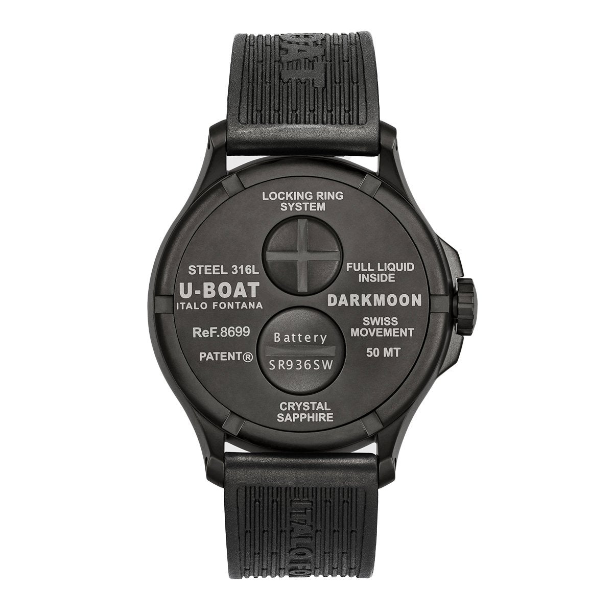 U-Boat Watch Darkmoon 44 Elegant Brown IP Black