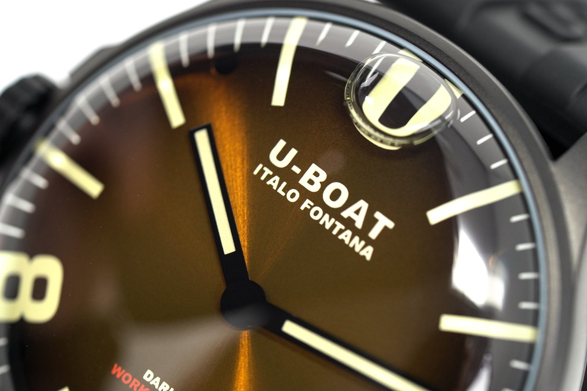 U-Boat Watch Darkmoon 44 Elegant Brown IP Black