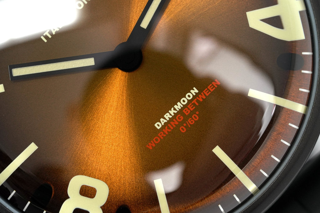 U-Boat Watch Darkmoon 44 Elegant Brown IP Black