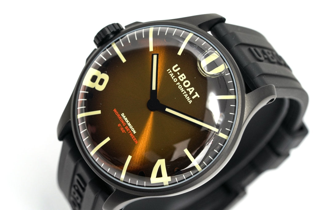 U-Boat Watch Darkmoon 44 Elegant Brown IP Black