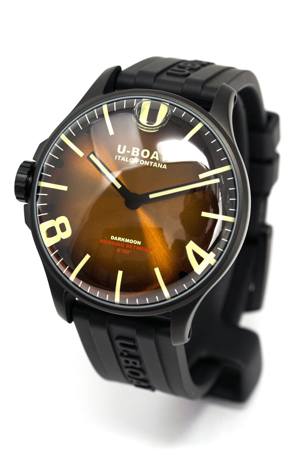 U-Boat Watch Darkmoon 44 Elegant Brown IP Black