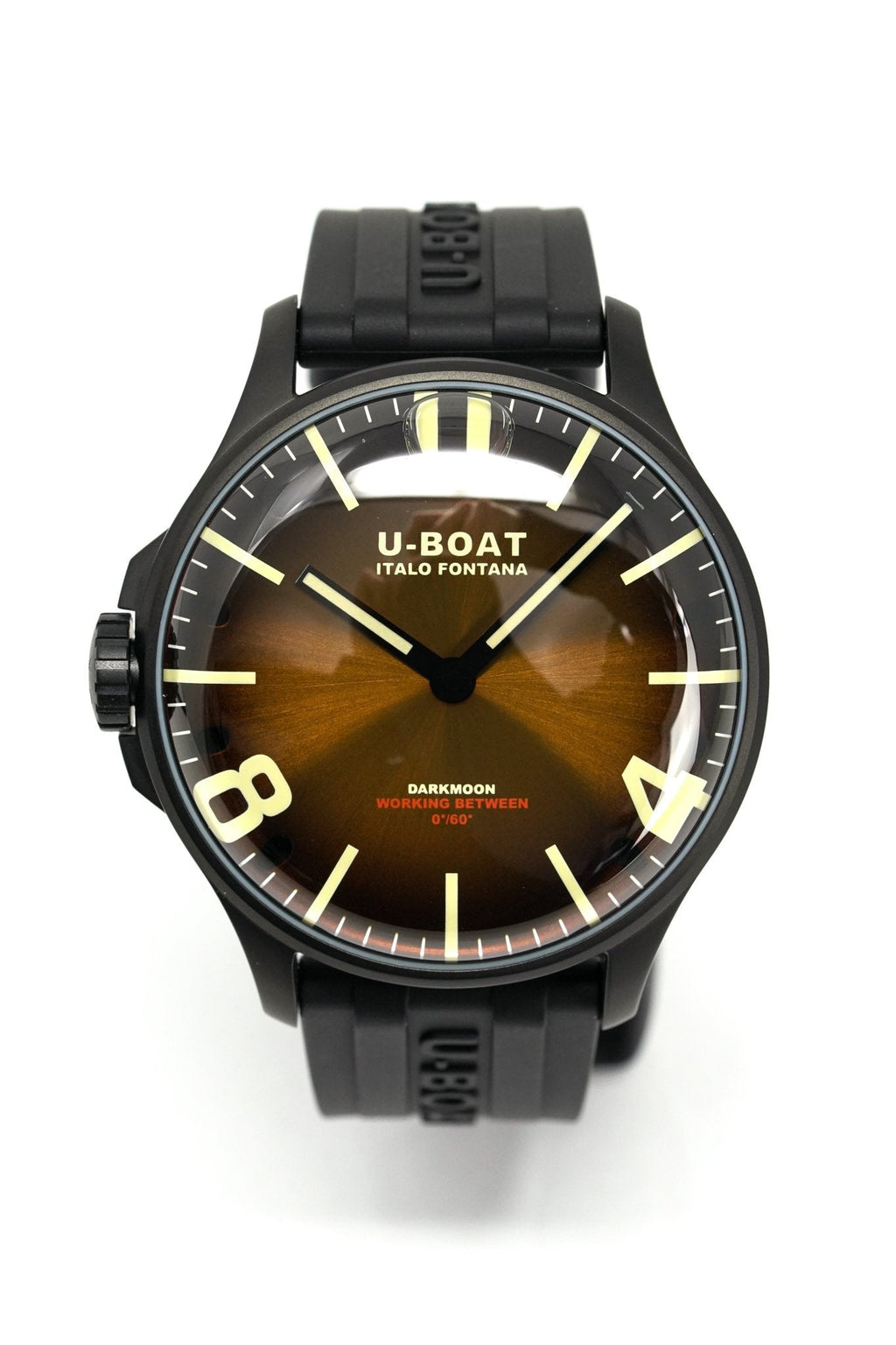 U-Boat Watch Darkmoon 44 Elegant Brown IP Black
