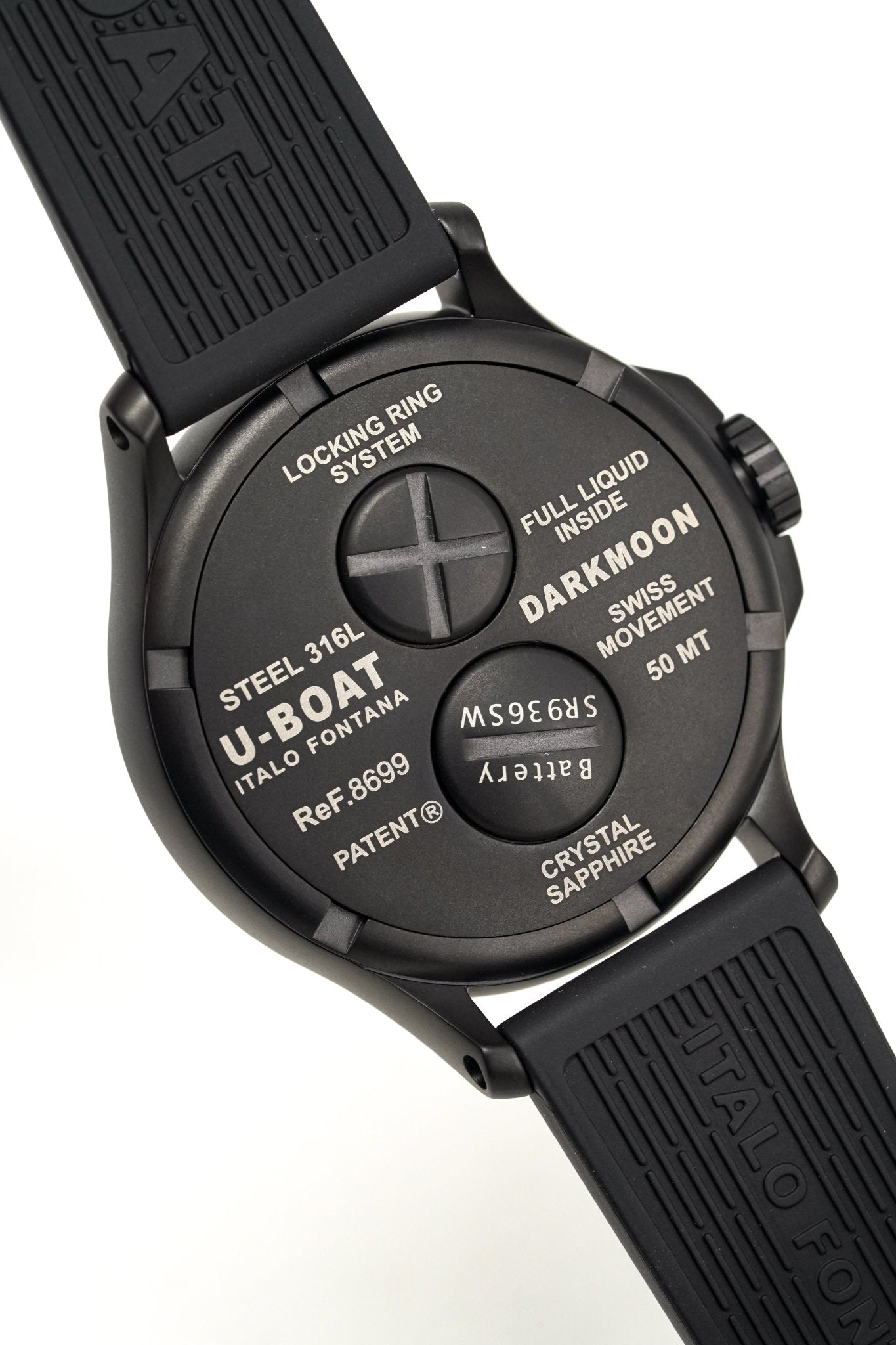 U-Boat Watch Darkmoon 44 Elegant Brown IP Black