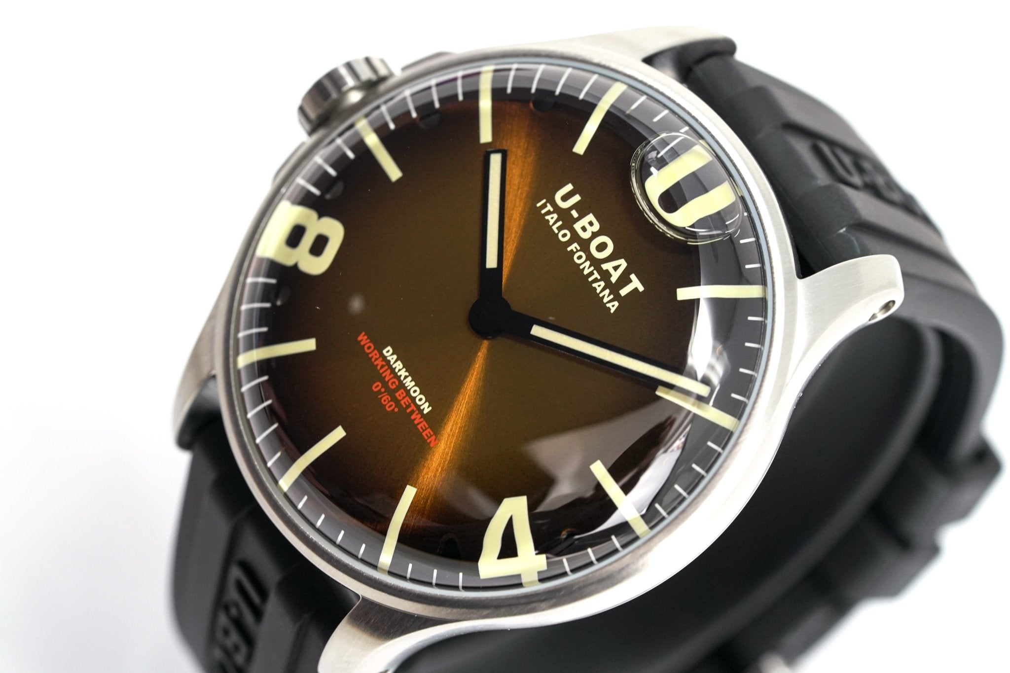 U-Boat Watch Darkmoon 44 Elegant Brown Steel