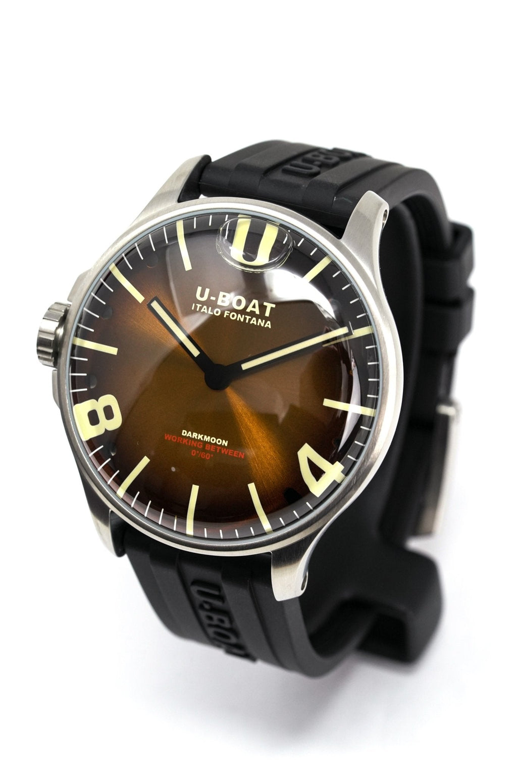 U-Boat Watch Darkmoon 44 Elegant Brown Steel