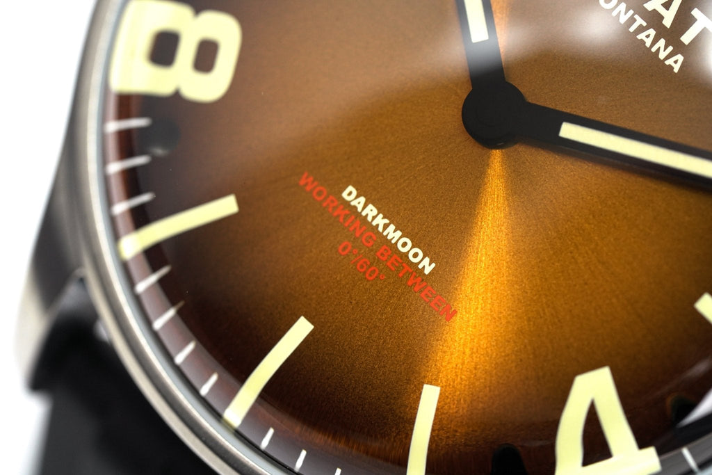 U-Boat Watch Darkmoon 44 Elegant Brown Steel