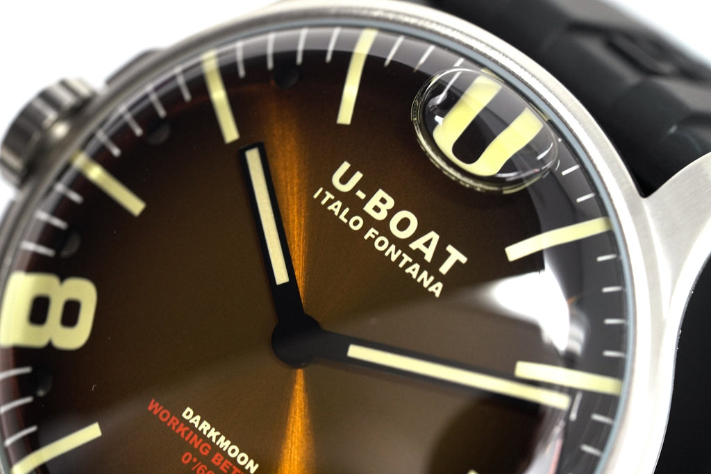 U-Boat Watch Darkmoon 44 Elegant Brown Steel