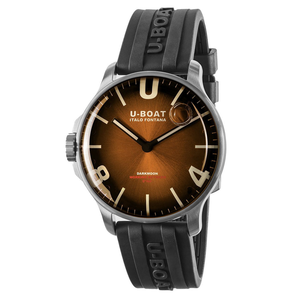 U-Boat Watch Darkmoon 44 Elegant Brown Steel