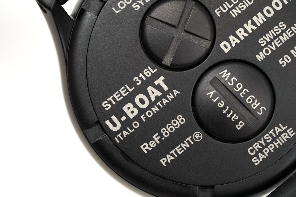 U-Boat Watch Darkmoon 44 Green Soleil IP Black