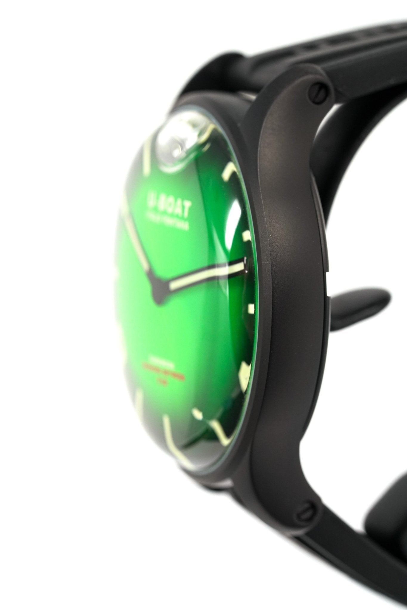U-Boat Watch Darkmoon 44 Green Soleil IP Black