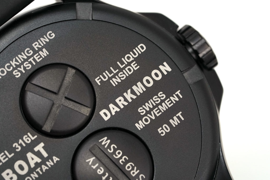 U-Boat Watch Darkmoon 44 Green Soleil IP Black