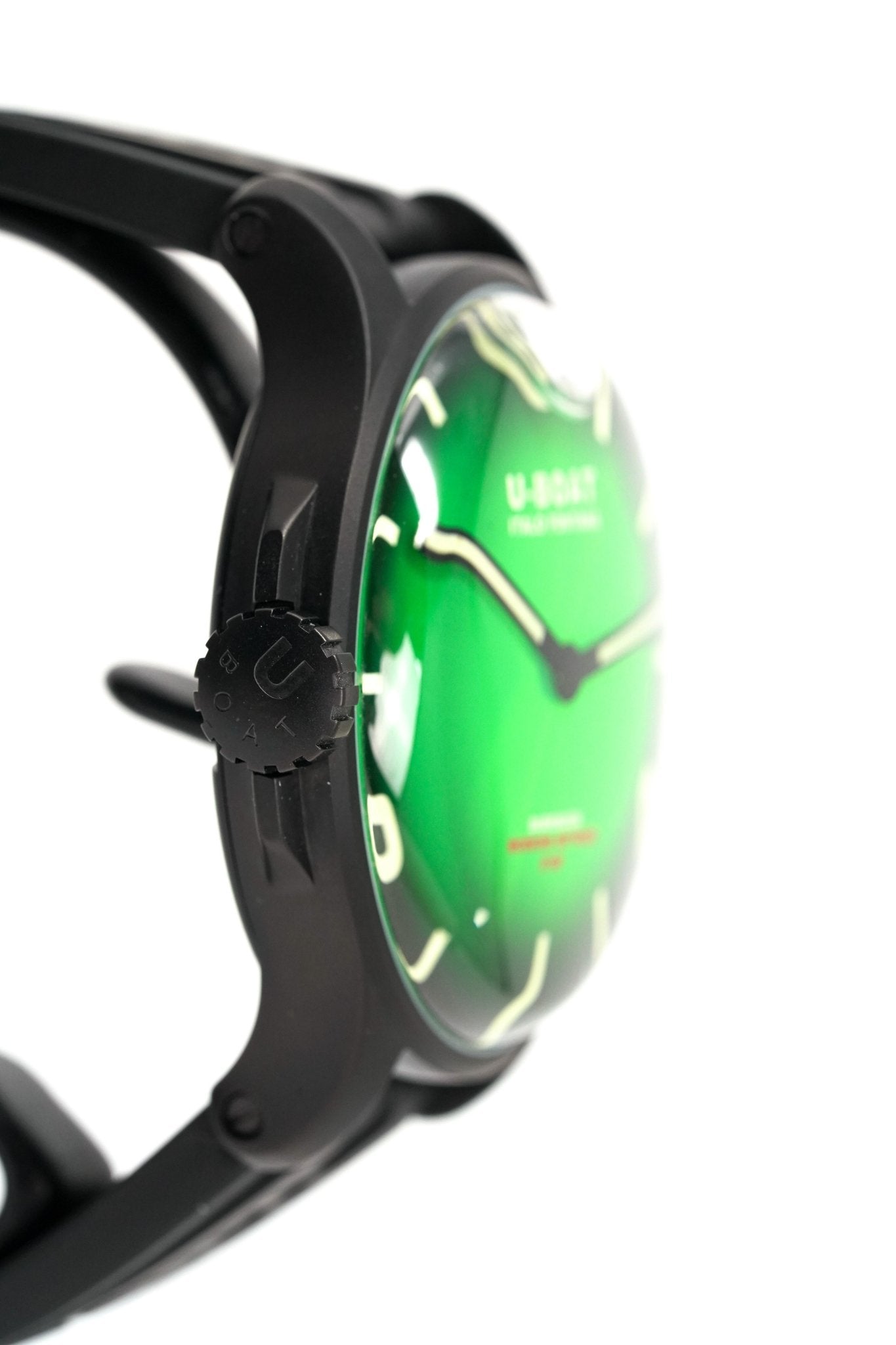 U-Boat Watch Darkmoon 44 Green Soleil IP Black