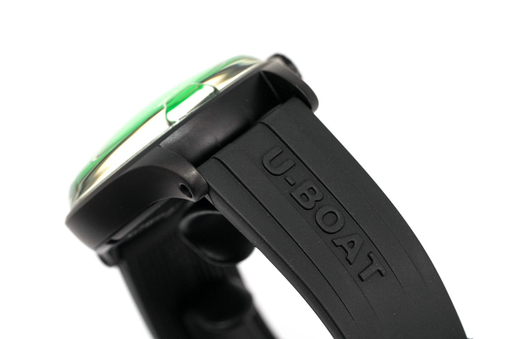 U-Boat Watch Darkmoon 44 Green Soleil IP Black
