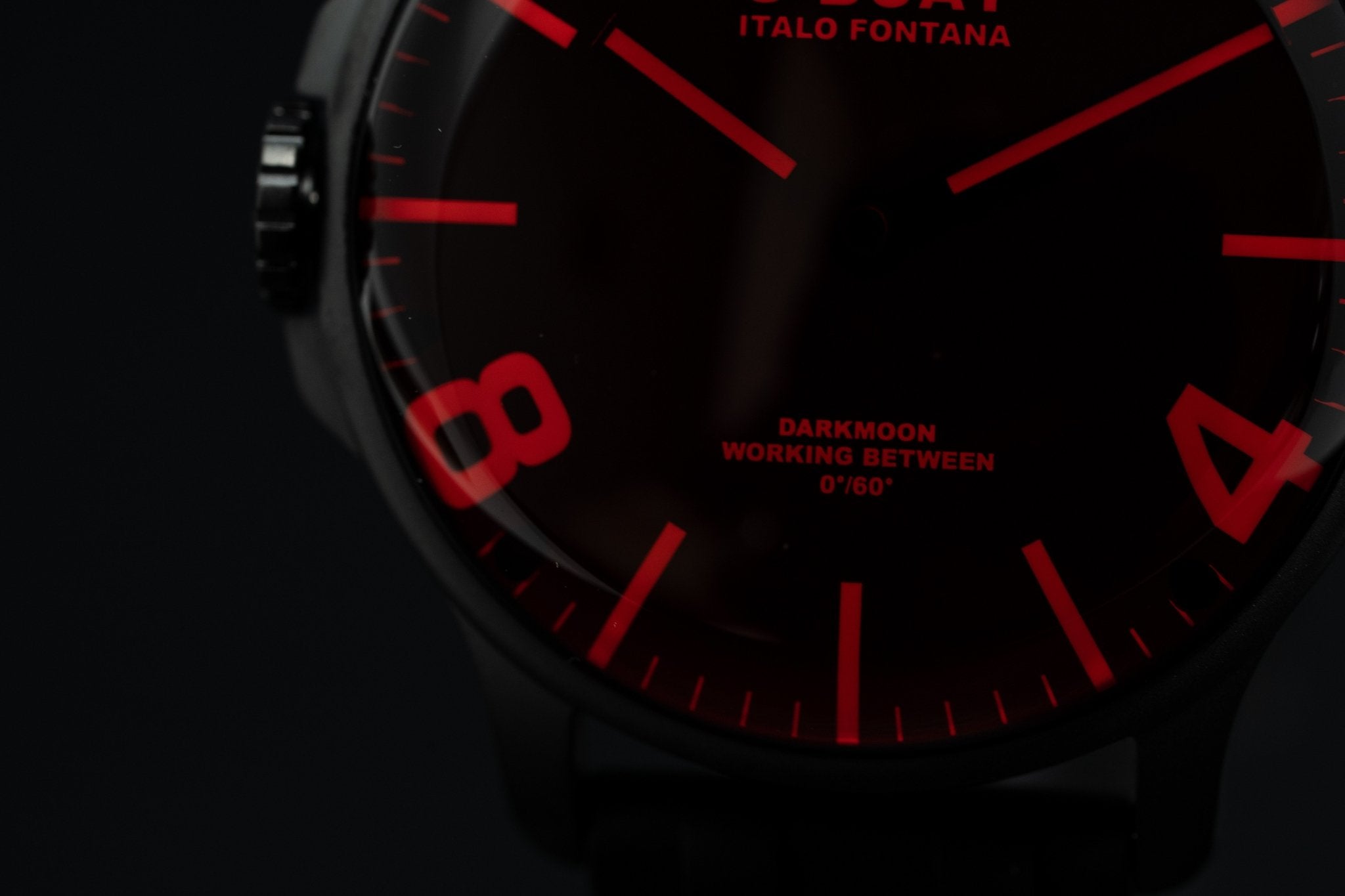 U-Boat Watch Darkmoon 44 Red