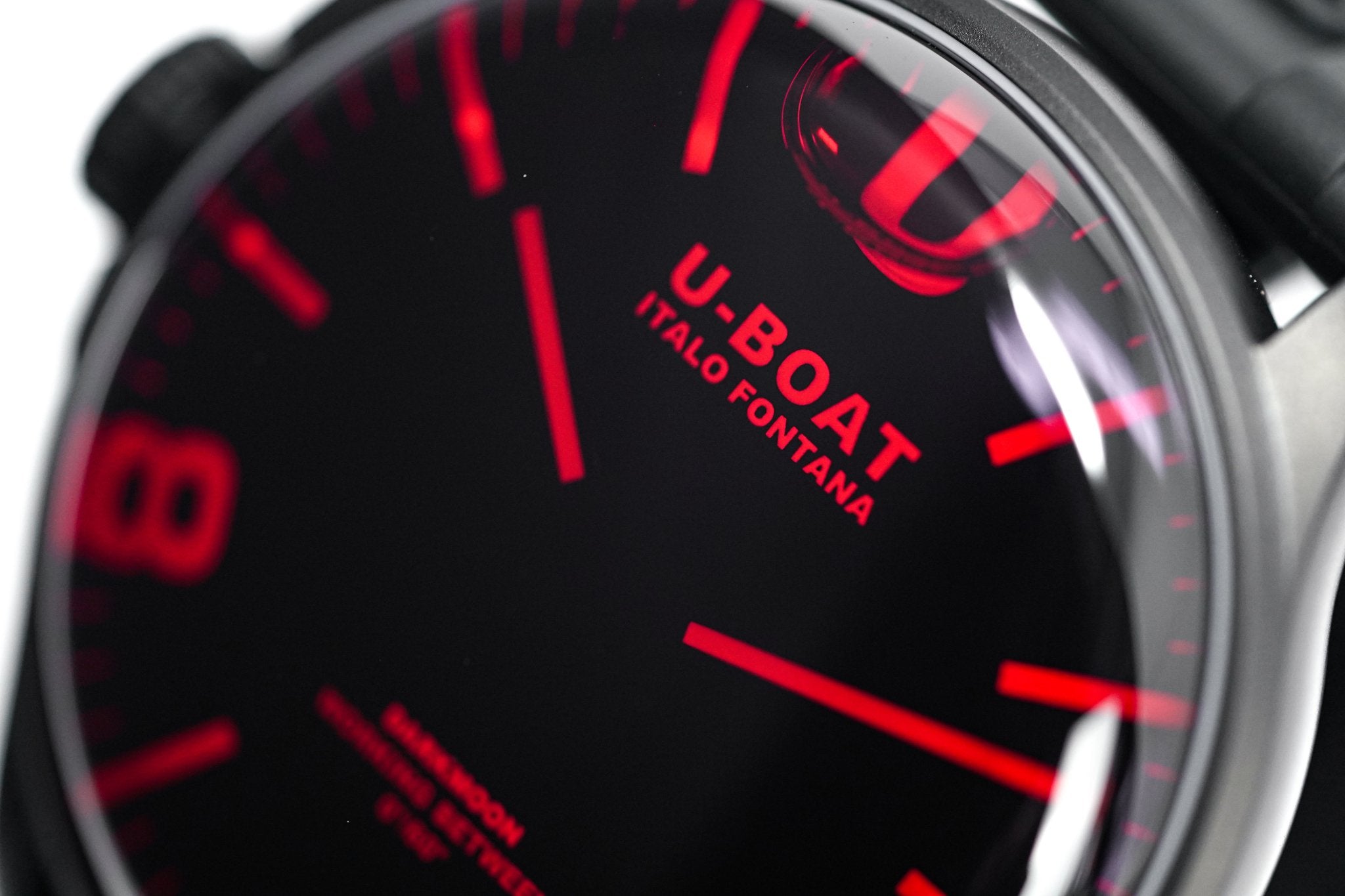 U-Boat Watch Darkmoon 44 Red Sapphire IP Black