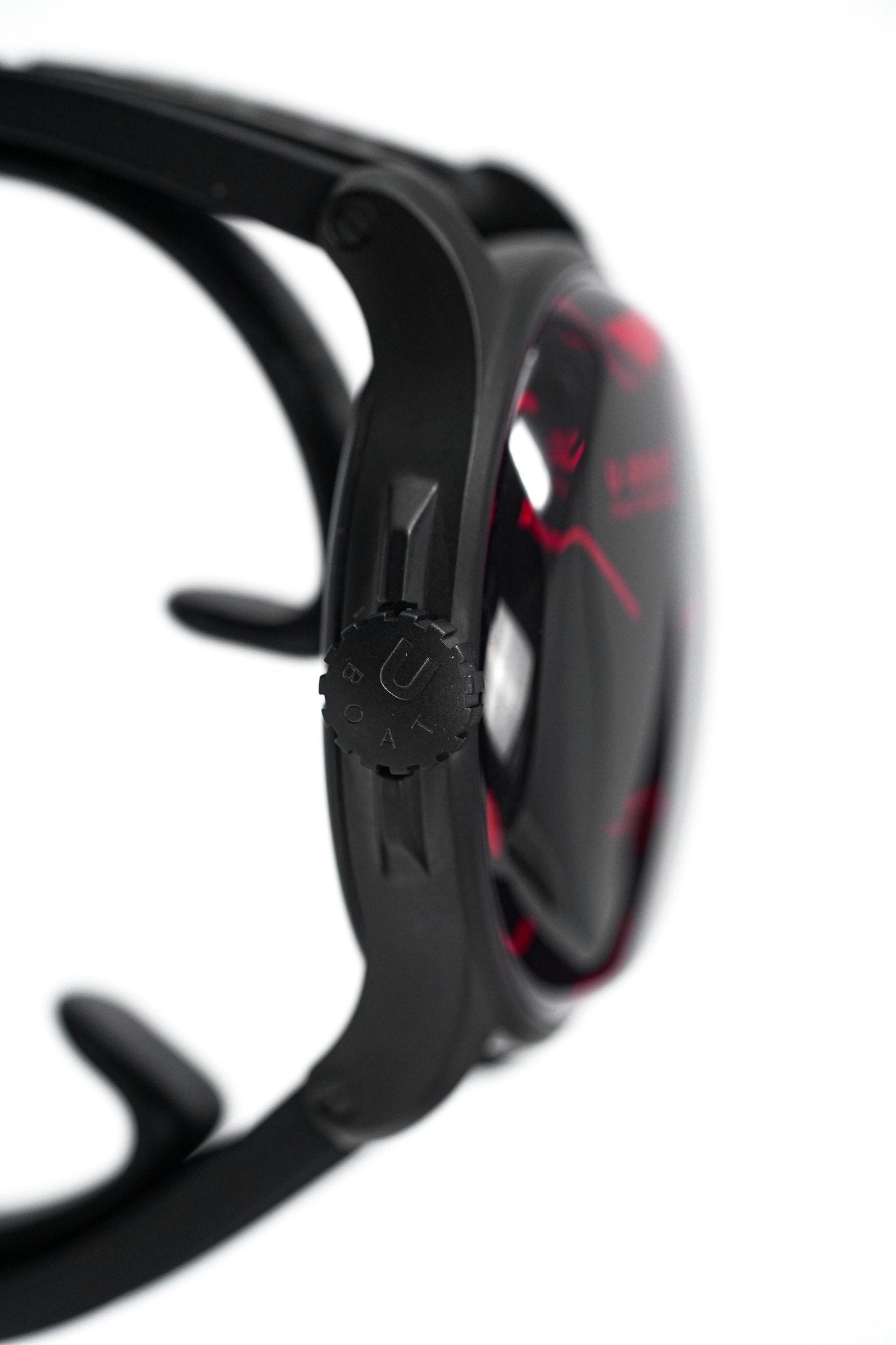 U-Boat Watch Darkmoon 44 Red Sapphire IP Black