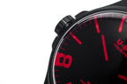 U-Boat Watch Darkmoon 44 Red Sapphire IP Black