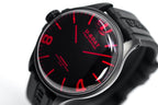 U-Boat Watch Darkmoon 44 Red Sapphire IP Black