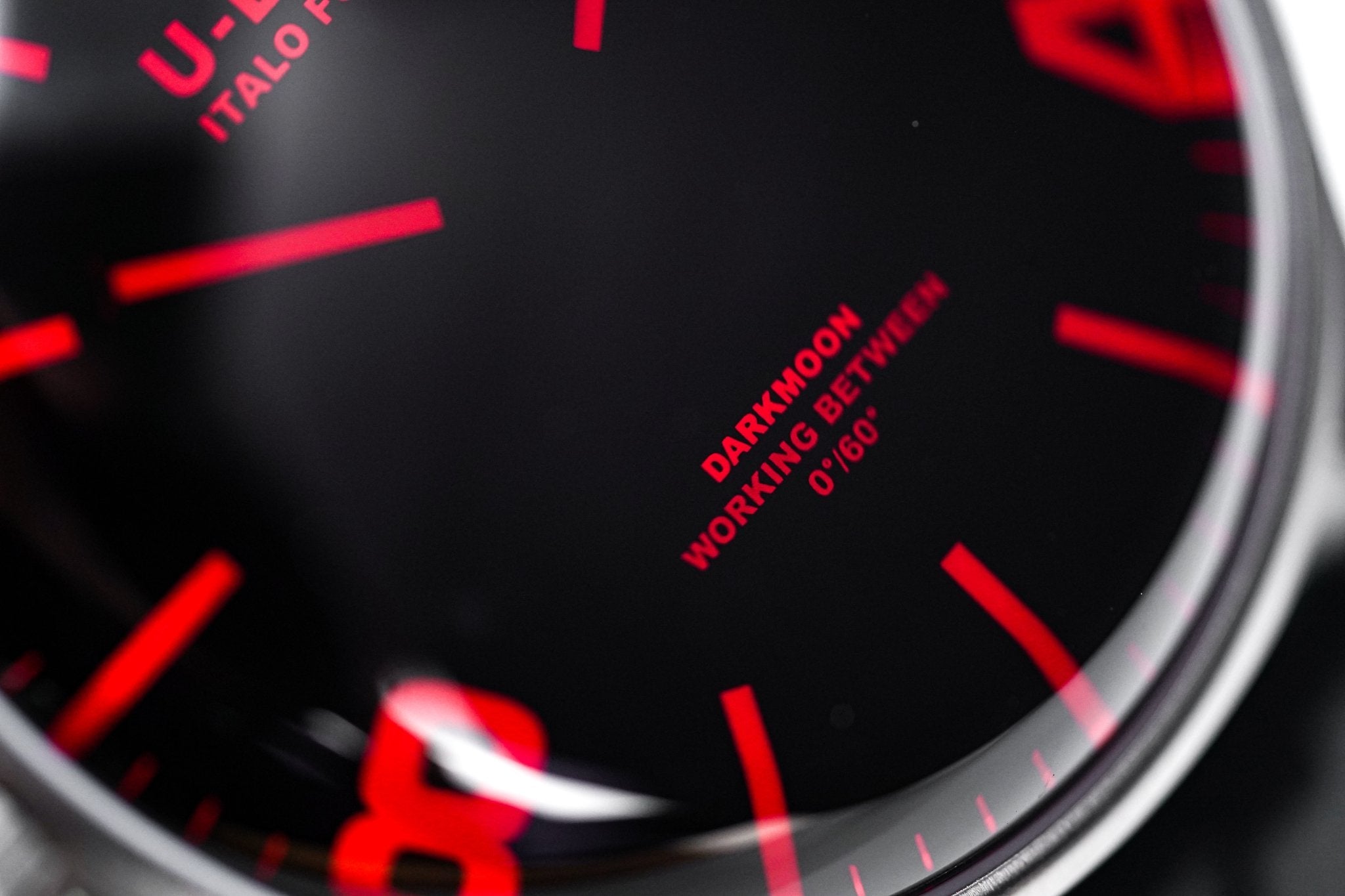 U-Boat Men’s Watch 45mm Darkmoon Oil Immersion Red