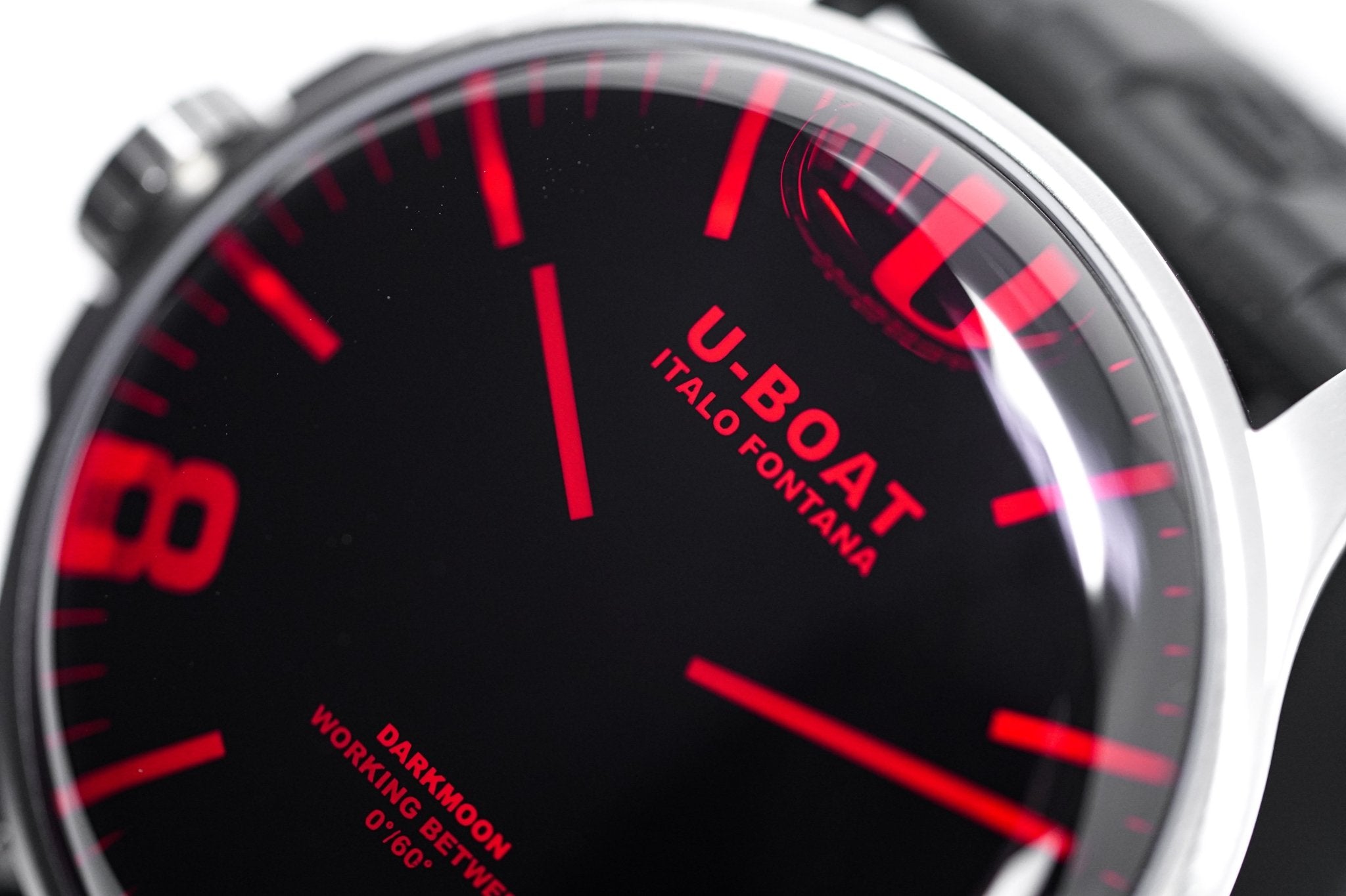 U-Boat Men’s Watch 45mm Darkmoon Oil Immersion Red