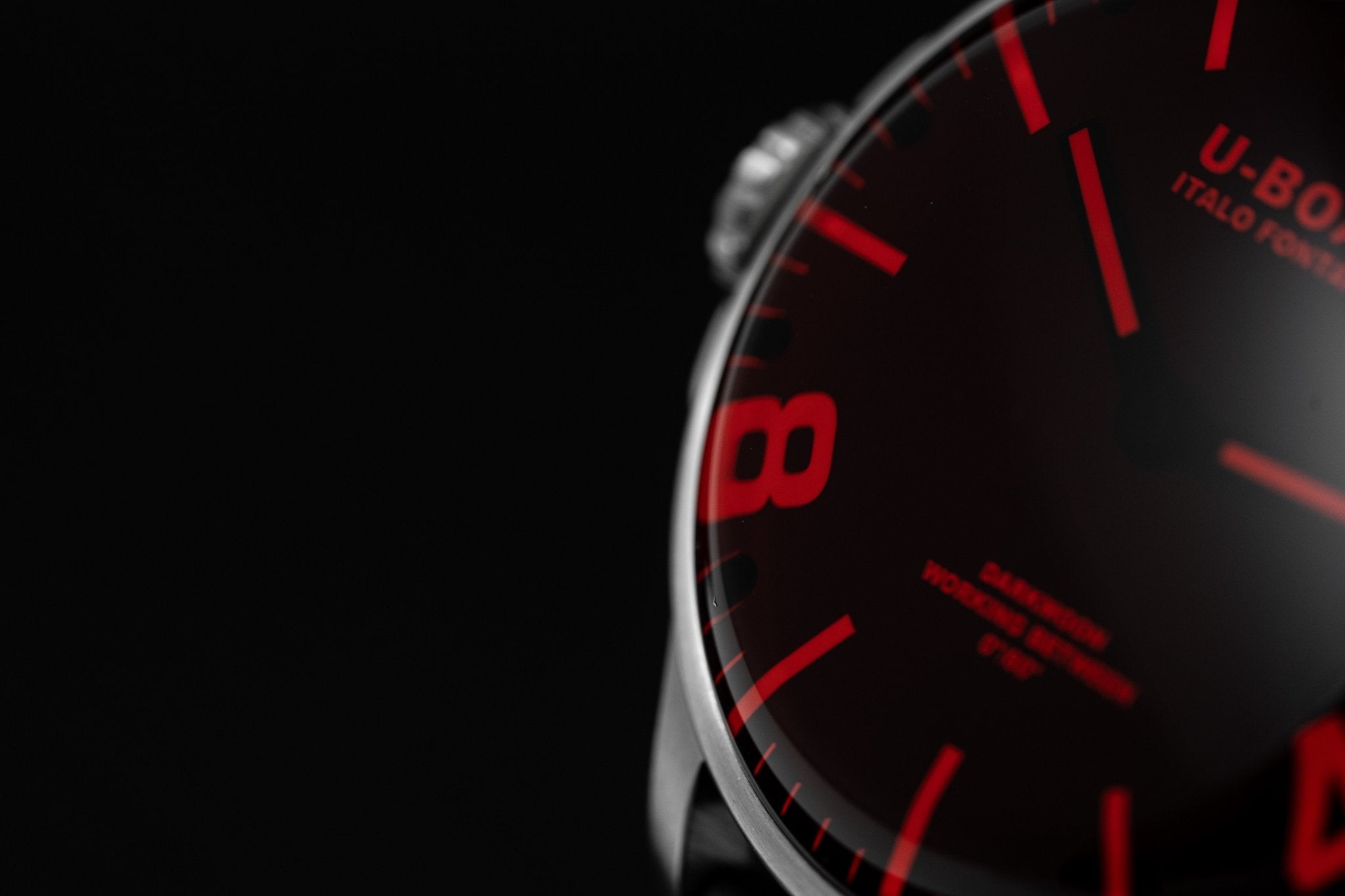 U-Boat Watch Watch Darkmoon 44 Red Steel