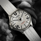 U-Boat Darkmoon 44mm White Curve SS Men's Watch