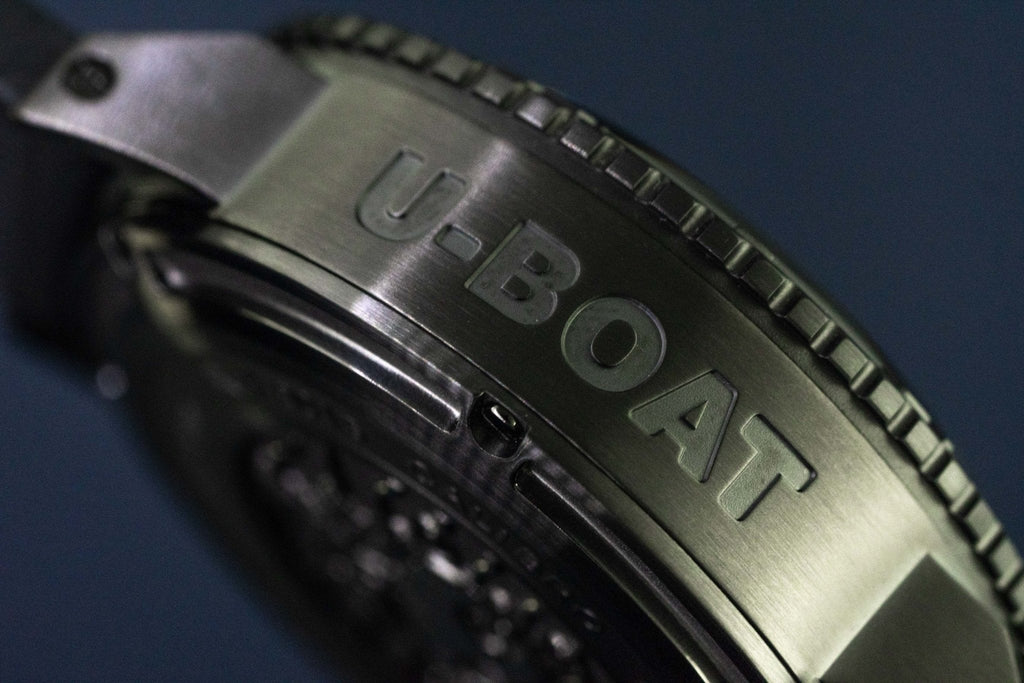 U-Boat Men’s Watch 46mm Sommerso Diver DLC Black
