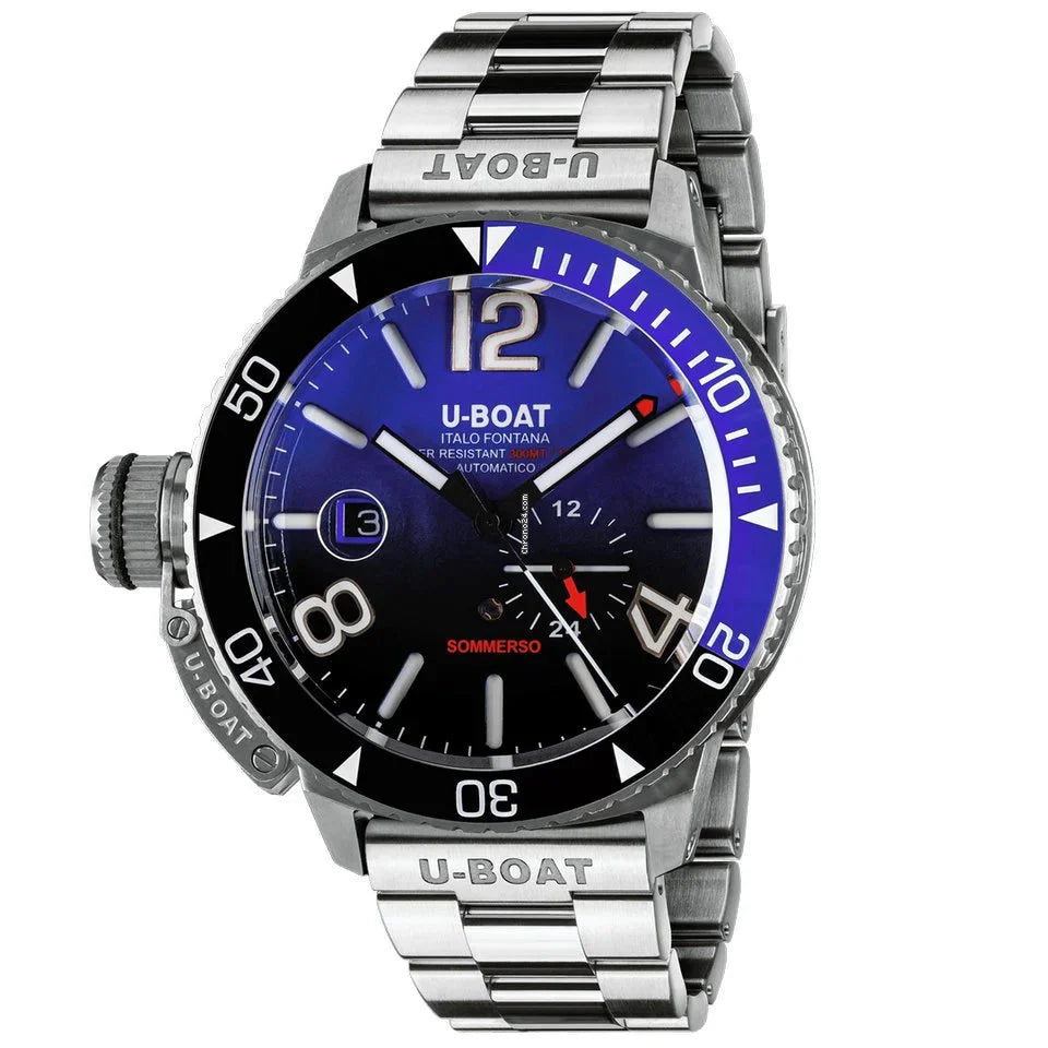 U-Boat Sommerso Ceramic Diver Men’s Blue Watch
