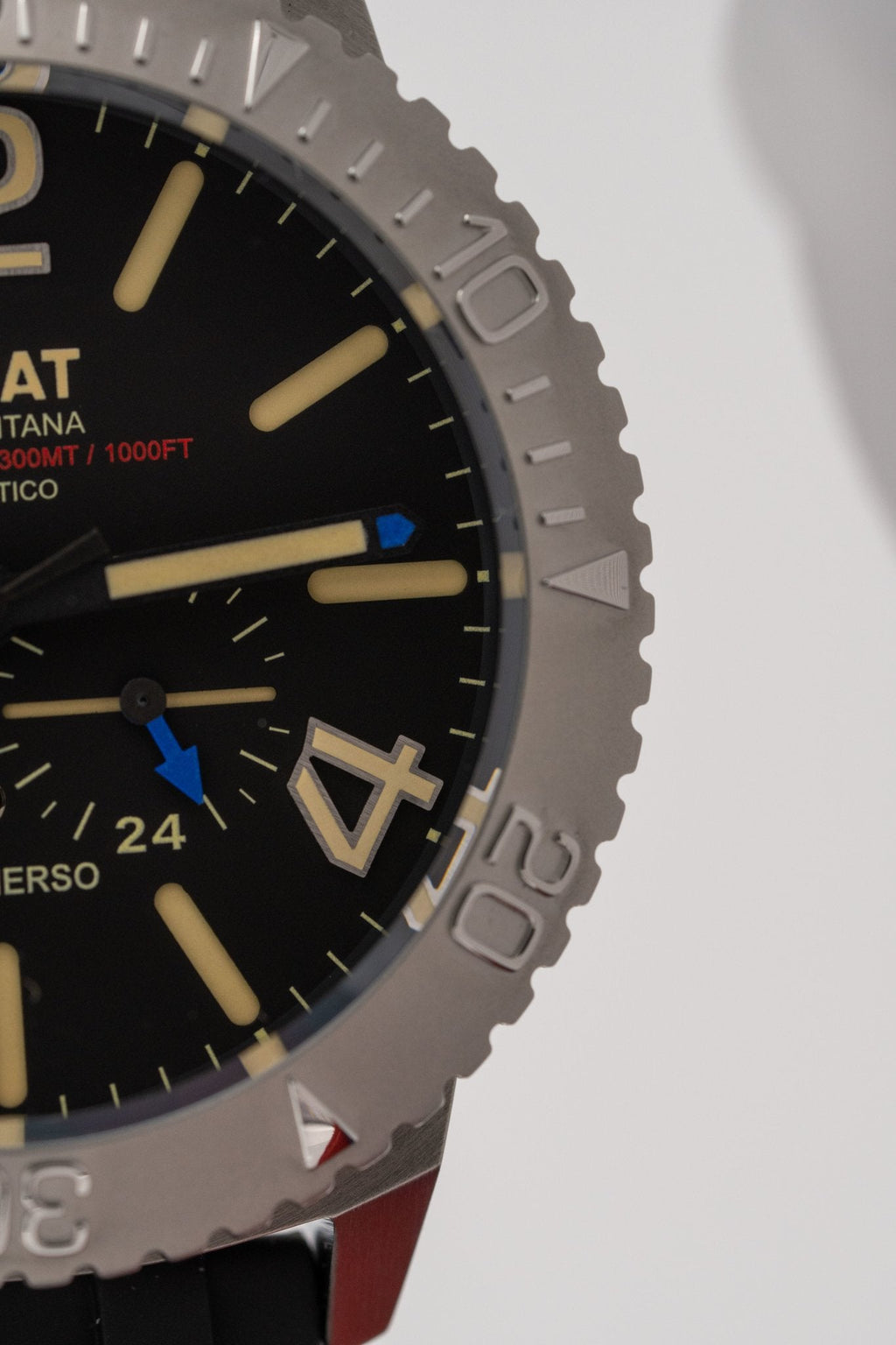 U-Boat Men’s Watch 46mm Sommerso Automatic Diver Black