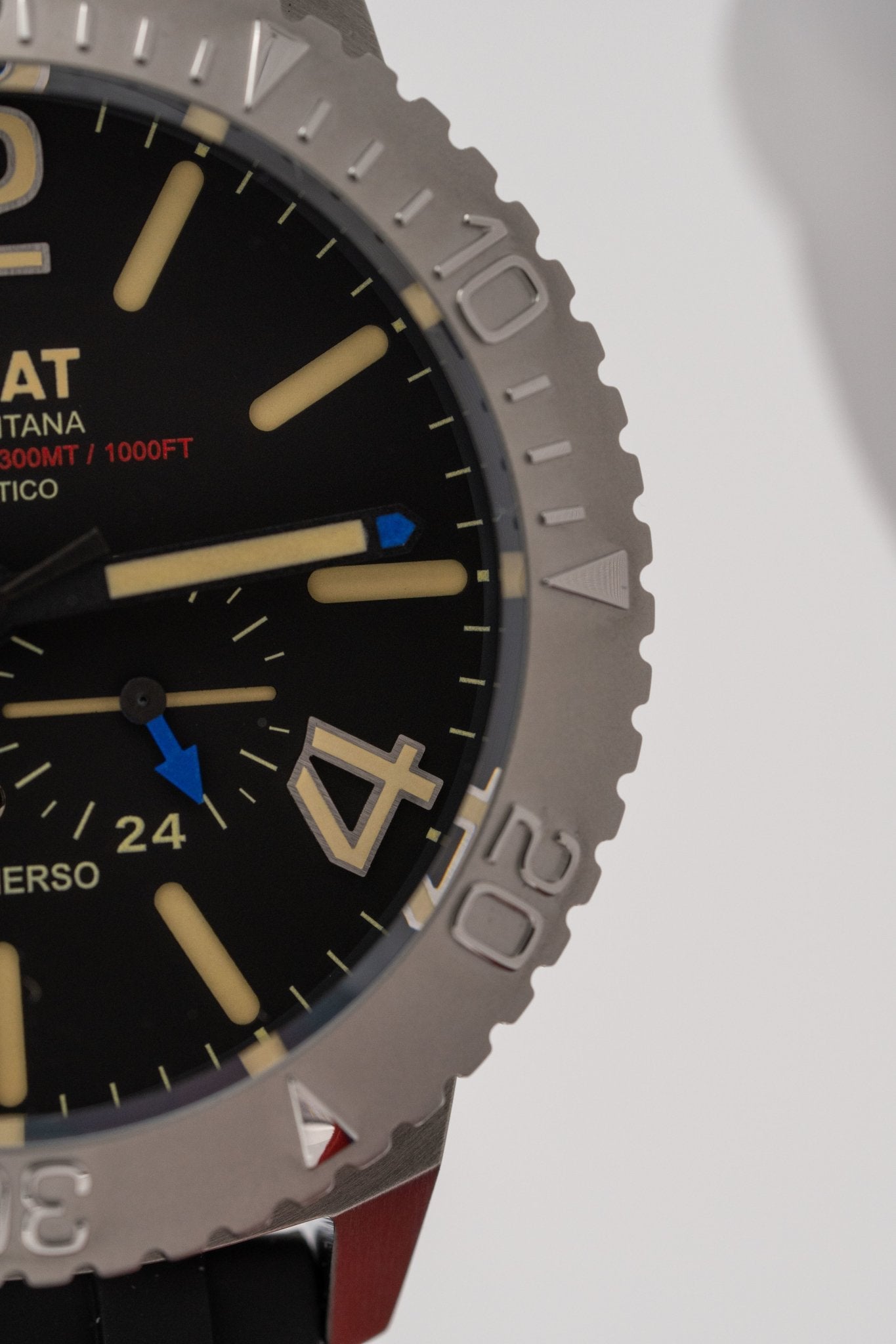U-Boat Men’s Watch 46mm Sommerso Automatic Diver Black