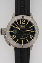 U-Boat Men’s Watch 46mm Sommerso Automatic Diver Black