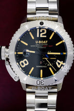 U-Boat Men’s Watch 46mm Sommerso Automatic Diver Steel