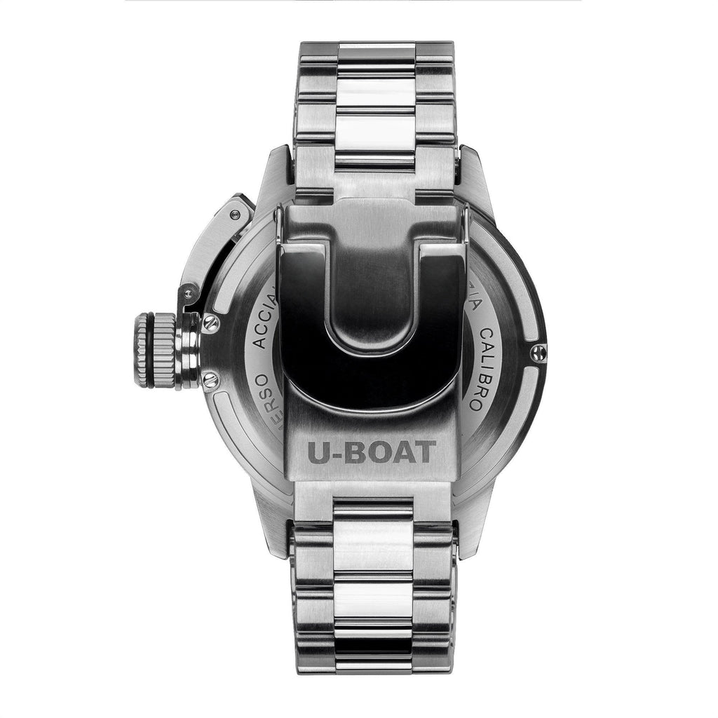 U-Boat Men’s Watch 46mm Sommerso Automatic Diver Steel