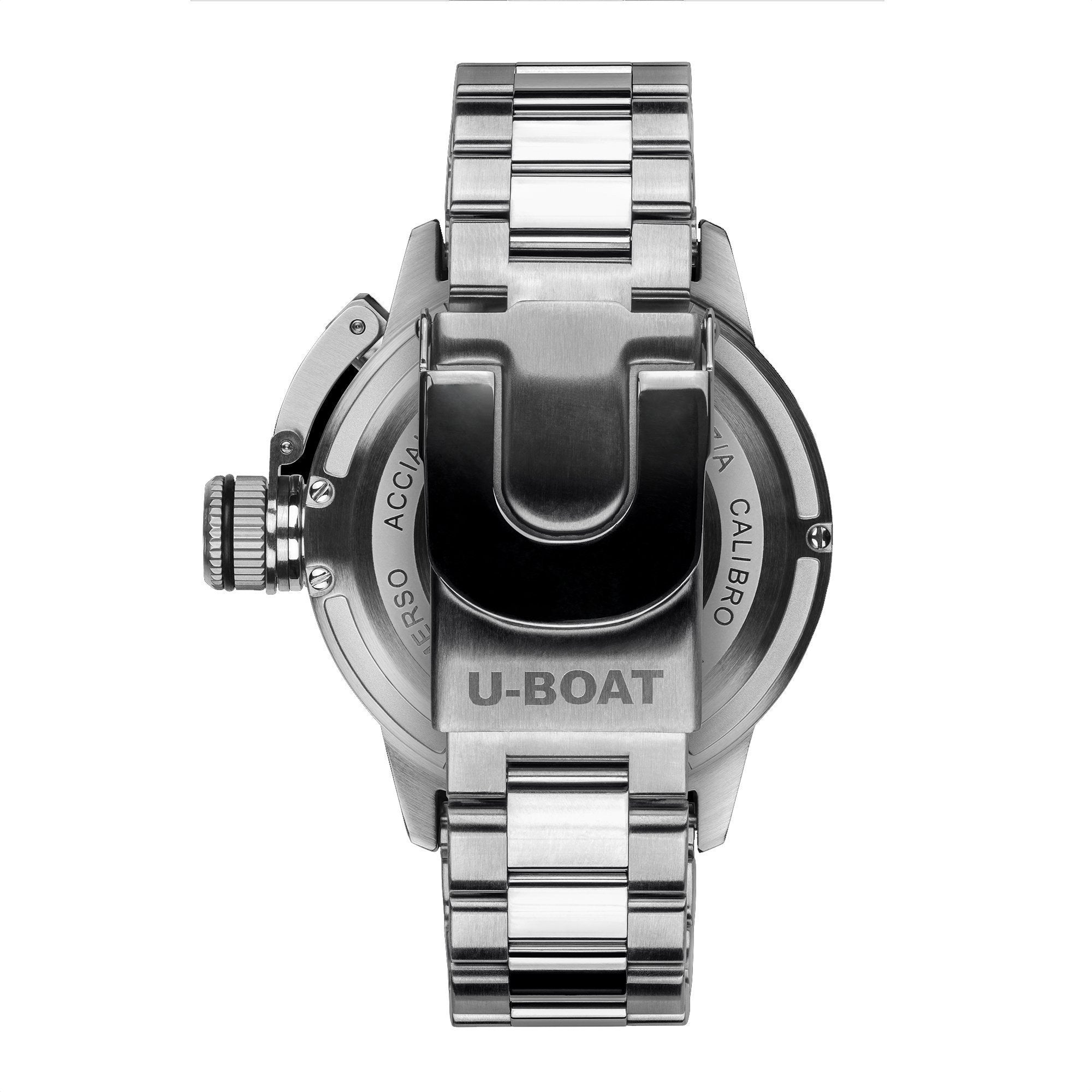 U-Boat Men’s Watch 46mm Sommerso Automatic Diver Steel