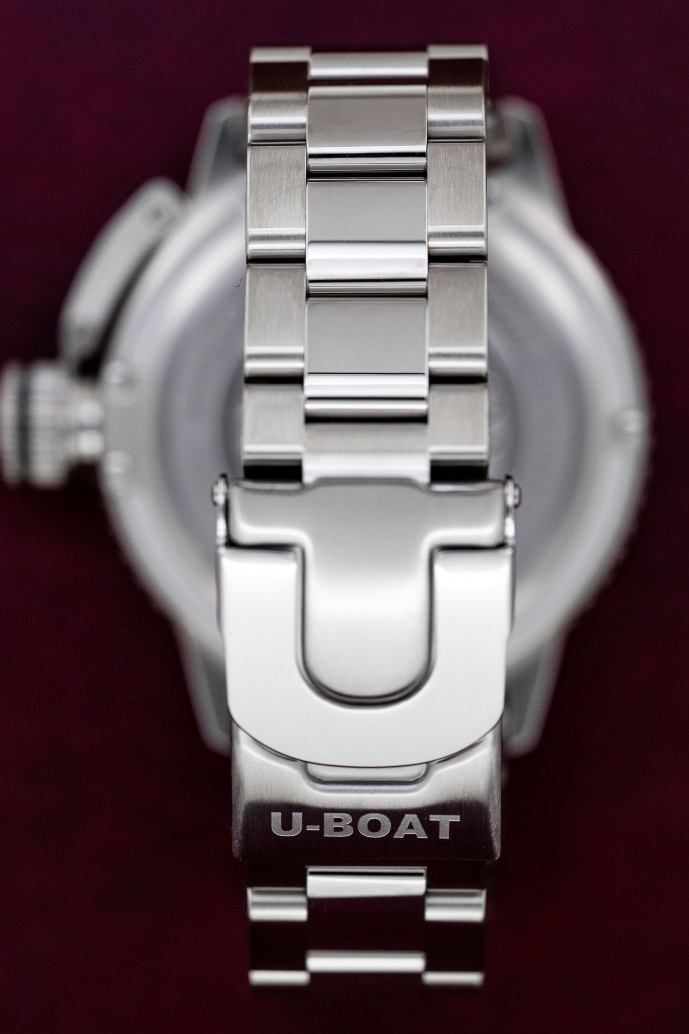 U-Boat Men’s Watch 46mm Sommerso Automatic Diver Steel