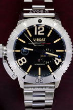 U-Boat Men’s Watch 46mm Sommerso Automatic Diver Steel