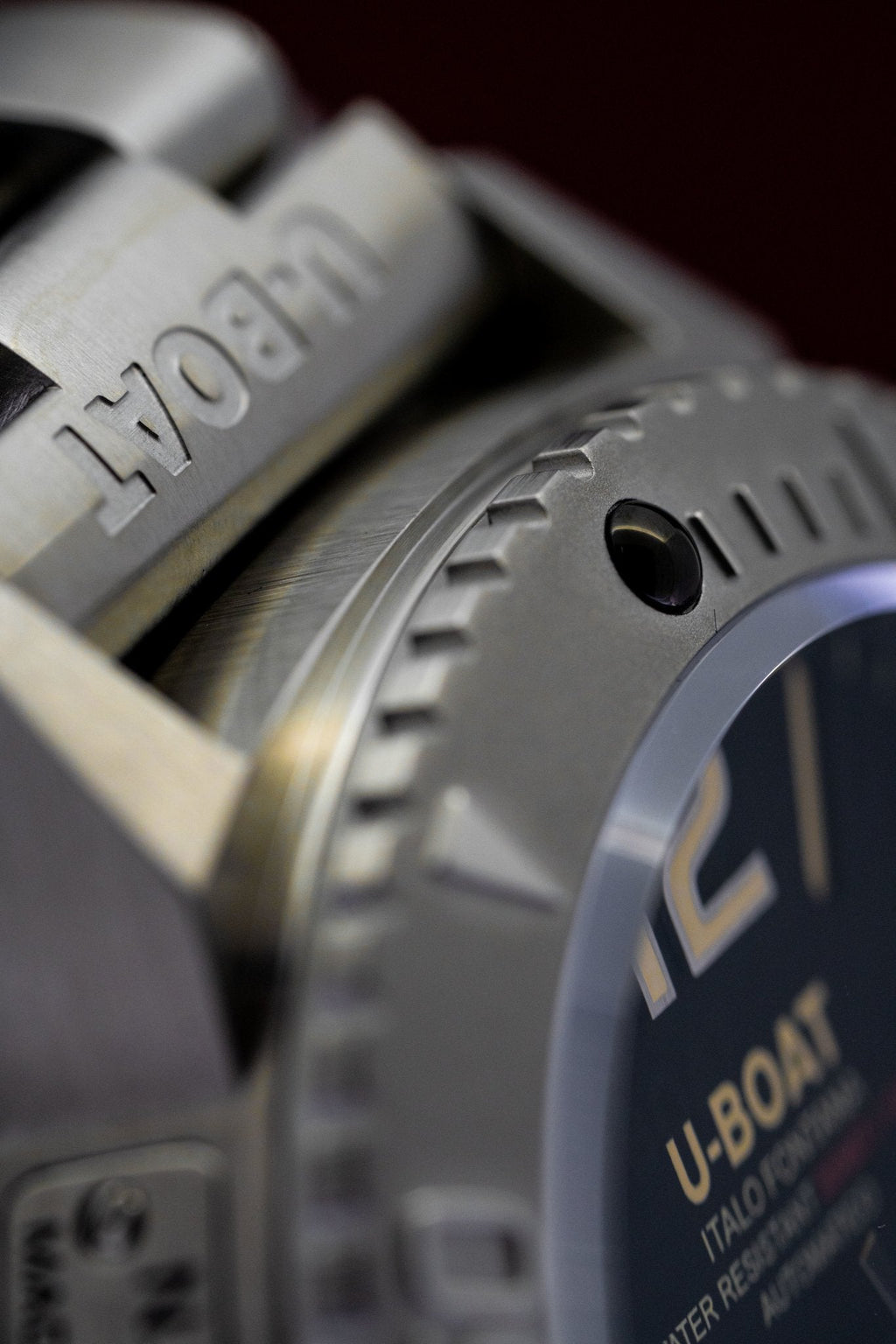 U-Boat Men’s Watch 46mm Sommerso Automatic Diver Steel