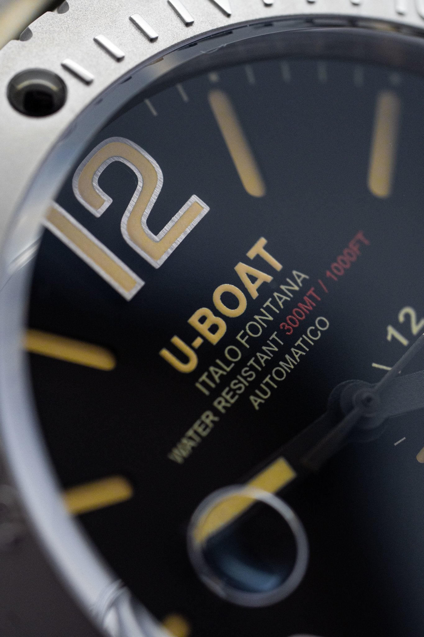 U-Boat Men’s Watch 46mm Sommerso Automatic Diver Steel