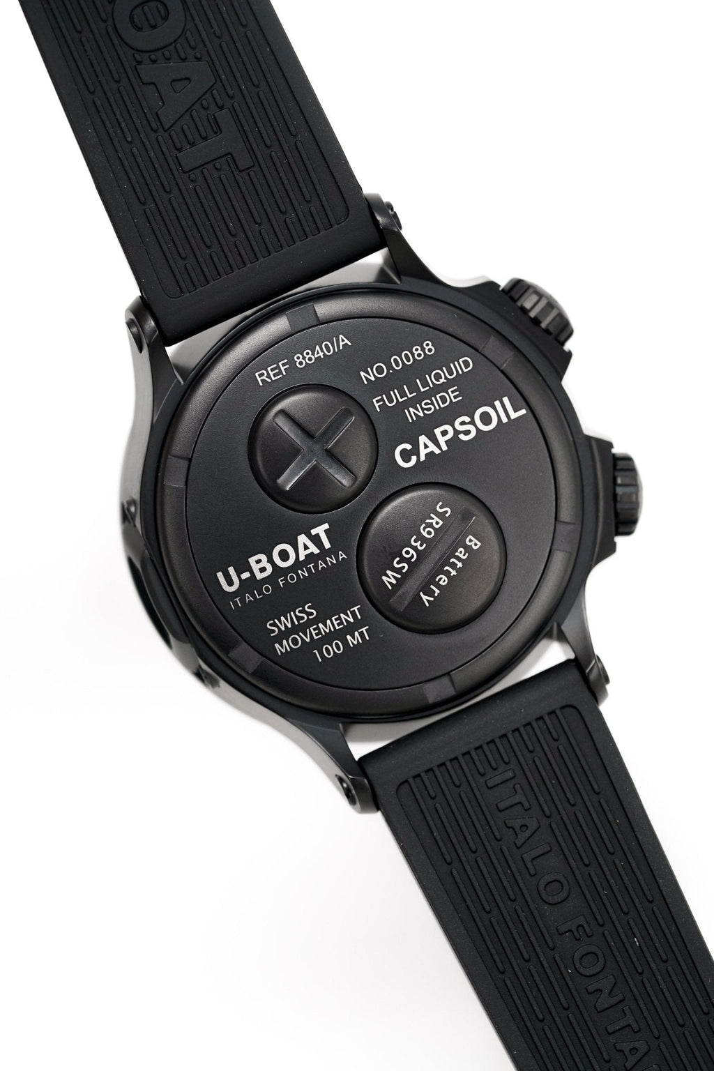 U-Boat Watch Capsoil Doppiotempo 45 DLC Green Rehaut