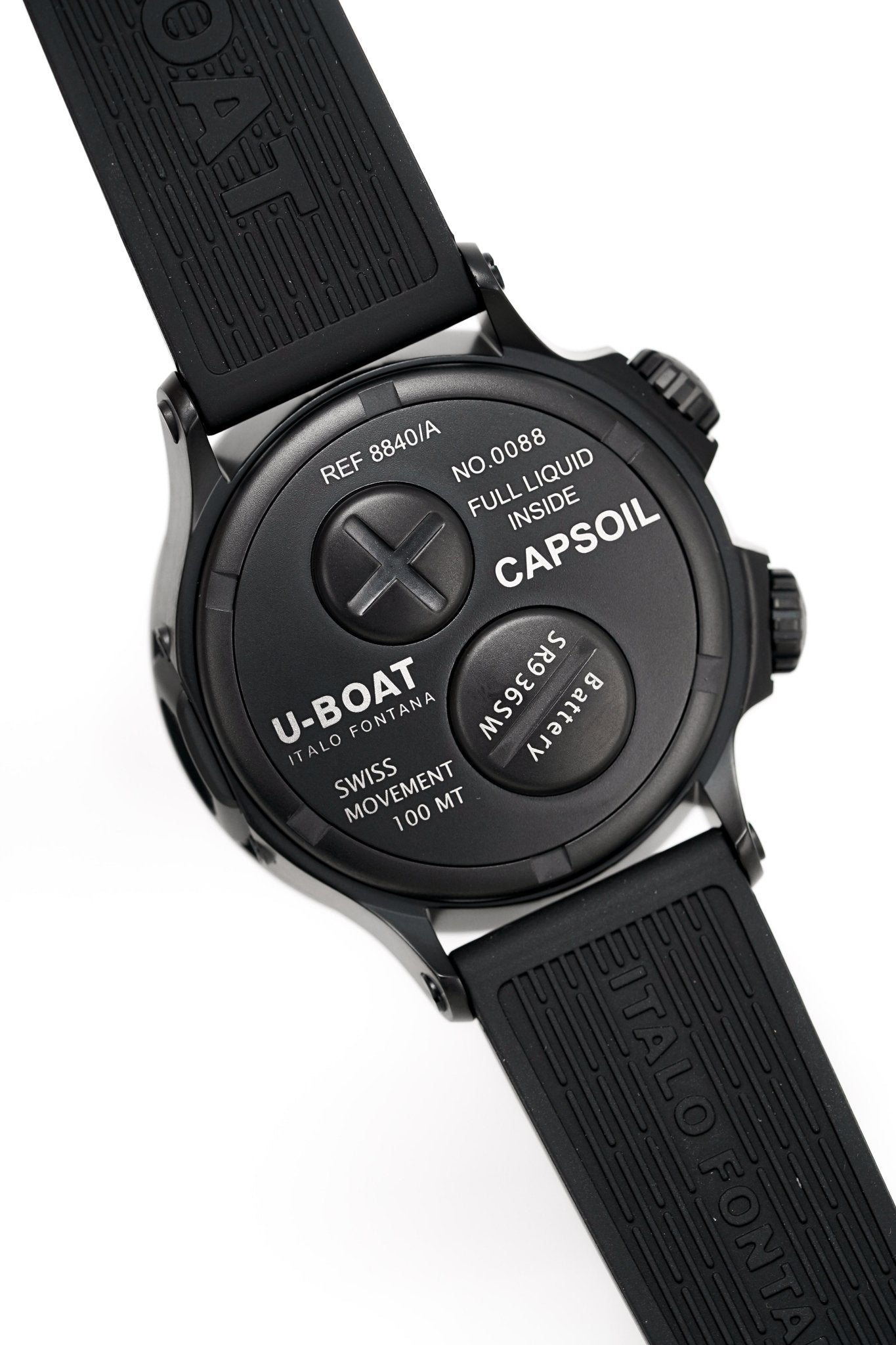 U-Boat Watch Capsoil Doppiotempo 45 DLC Green Rehaut