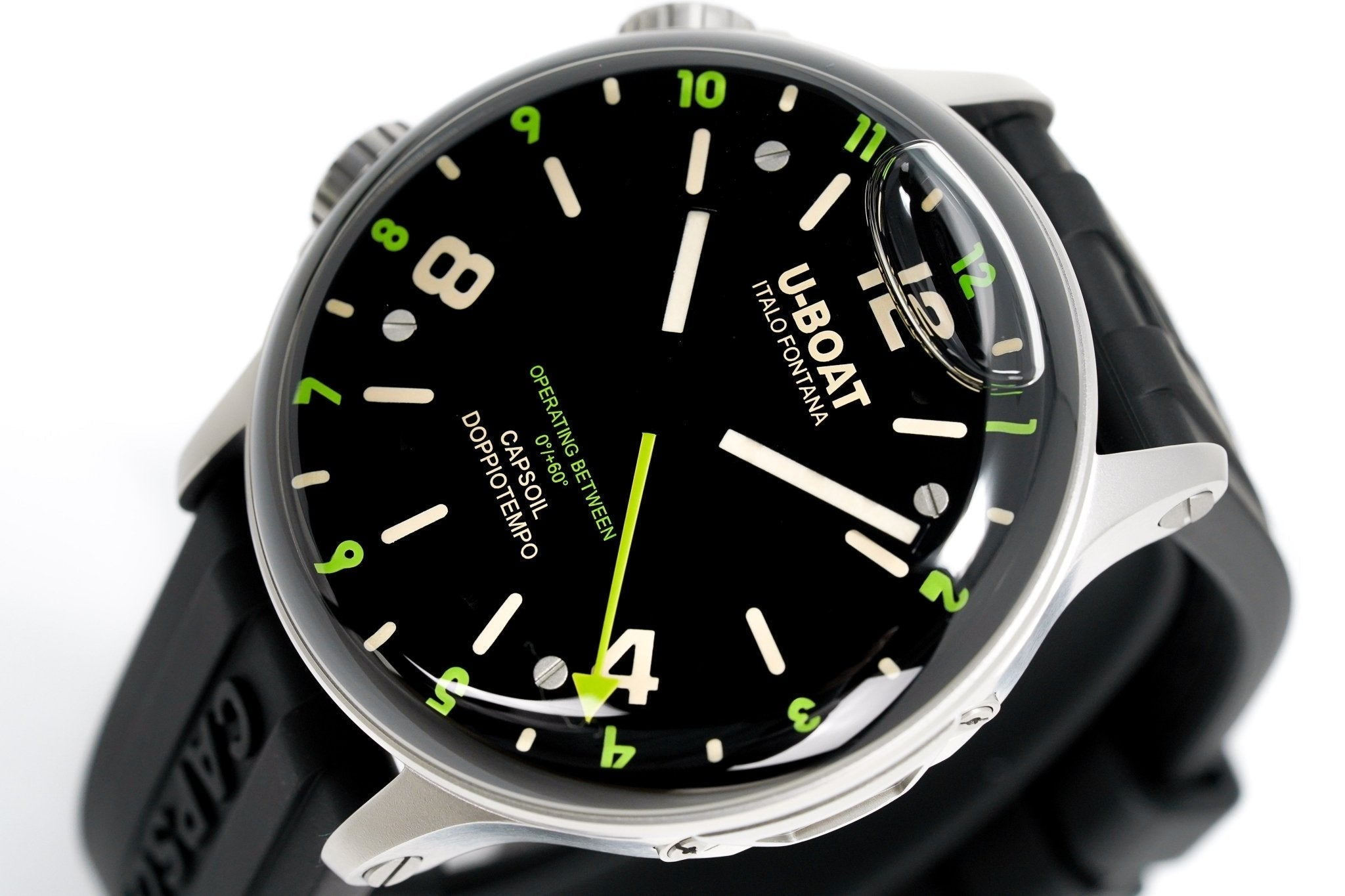 U-Boat Watch Capsoil Doppiotempo 45 Green Rehaut
