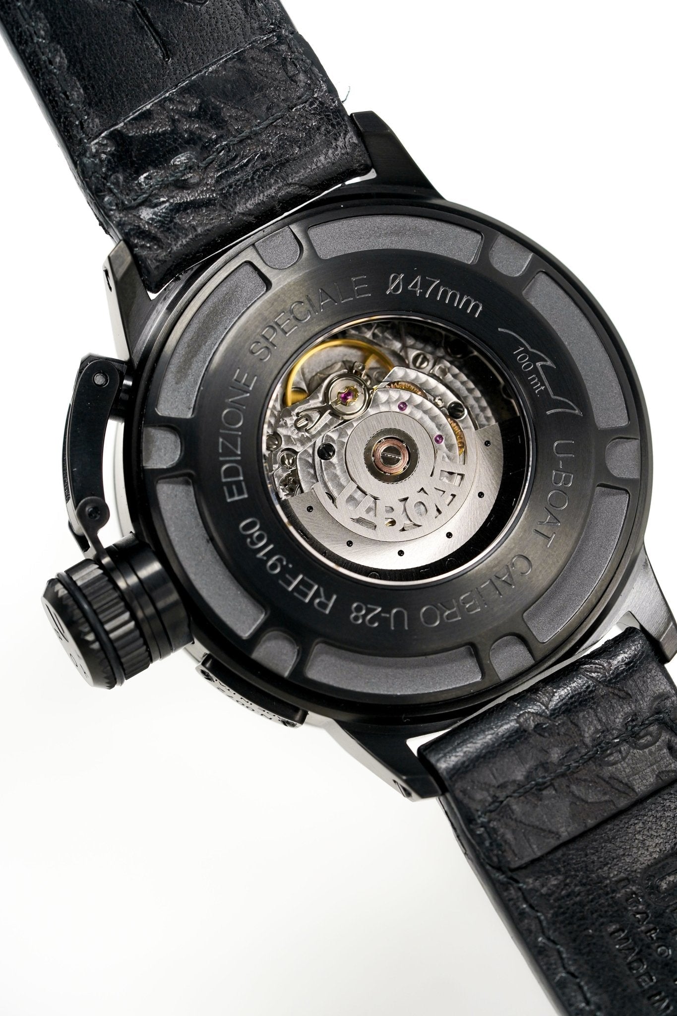 U-Boat Men’s Watch 47mm Classico U-47 Black AB1