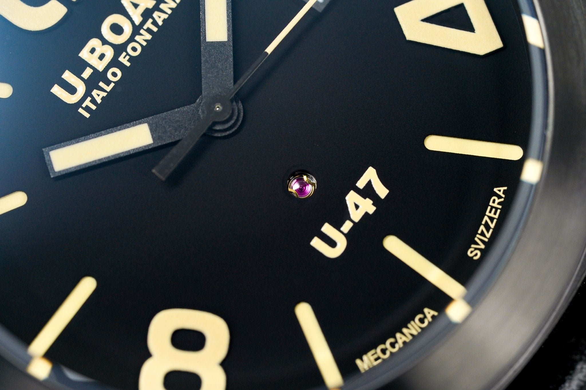 U-Boat Men’s Watch 47mm Classico U-47 Black AB1