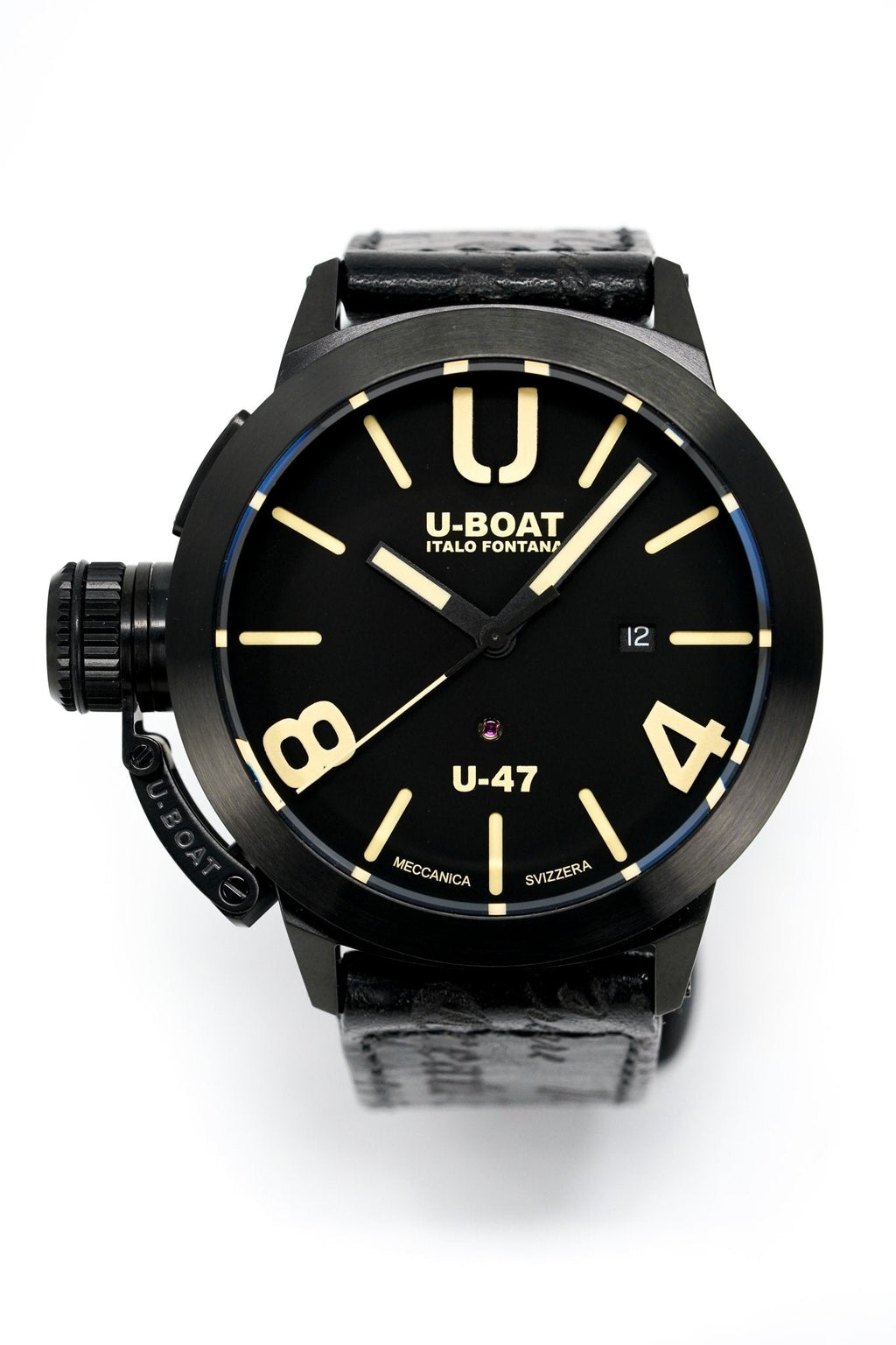 U-Boat Men’s Watch 47mm Classico U-47 Black AB1