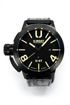 U-Boat Men’s Watch 47mm Classico U-47 Black AB1
