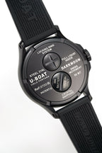 U-Boat Watch Darkmoon 44 Blue Soleil IP Black
