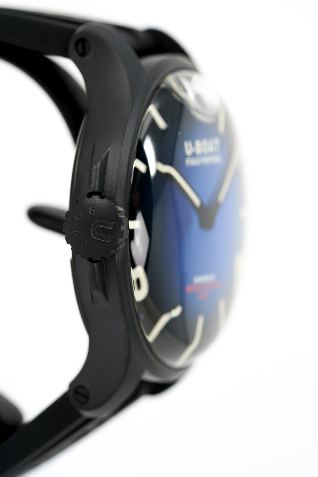 U-Boat Watch Darkmoon 44 Blue Soleil IP Black