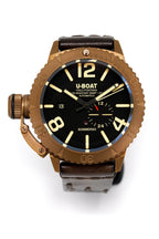 U-Boat Men’s Watch 46mm Sommerso Bronze Diver Black
