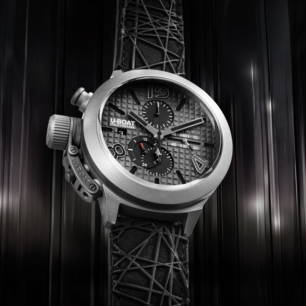U-Boat Classico 45 Titanium Tungsten Chronograph Men’s Grey Watch